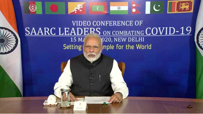 PM’s Remarks on Way Forward at Video Conference of SAARC Leaders on combating COVID-19