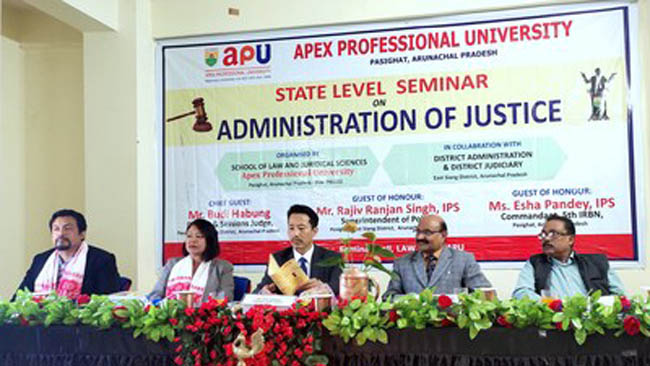Apex Professional University Holds Seminar on Administration of Justice