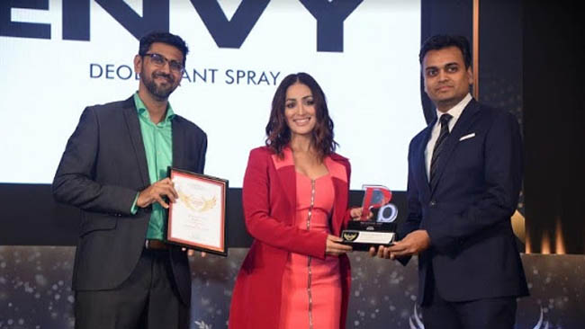 Envy Deodorants Bagged the Most Prestigious Recognition of 'The Economic Times Promising Brands 2019-2020'