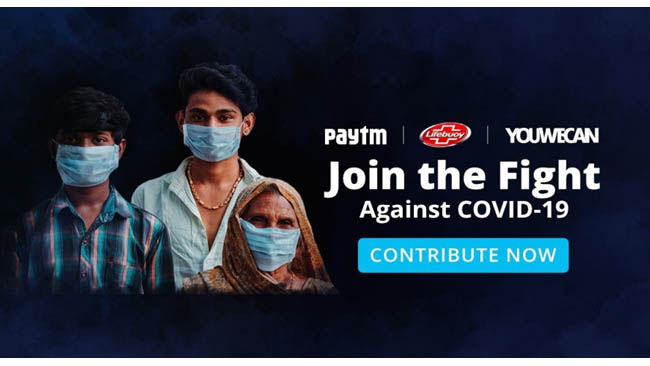 Paytm invites contribution in the fight against COVID-19 spread in India