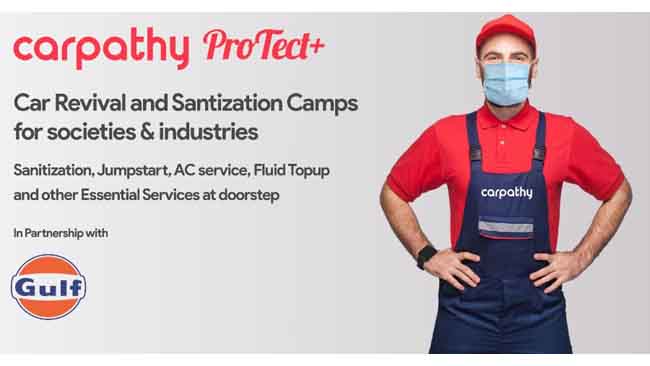 Carpathy Launches Protect+ Car Revival and Sanitization Program in Partnership with Gulf Oil