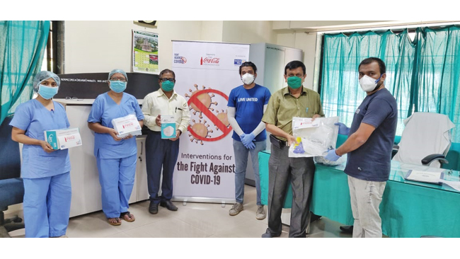 Coca-Cola partners with United Way Mumbai to provide PPE and hygiene aid kits to the frontline warriors during COVID-19 Outbreak