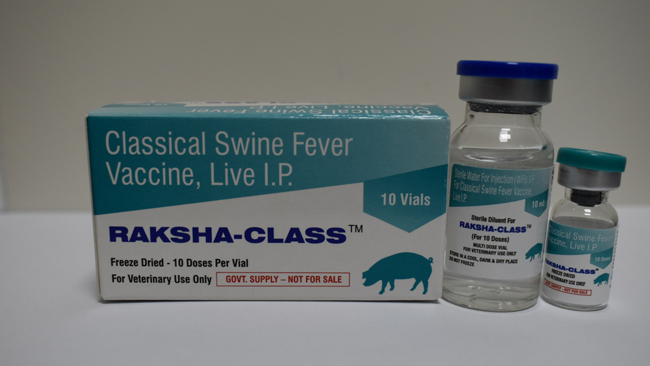 Indian Immunologicals Launches Classical Swine Fever Vaccine‘Raksha Class’for Pigs in India