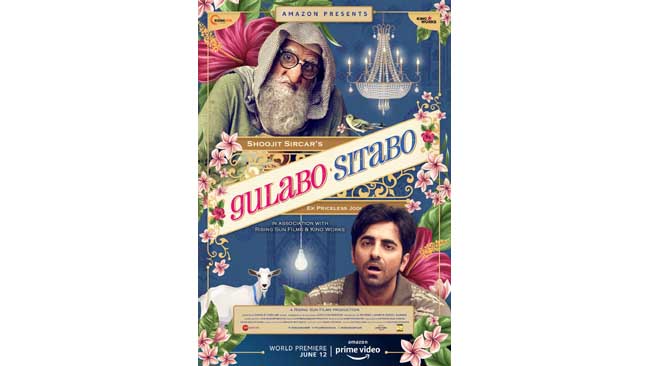 Amazon Prime Video presents world premiere of superstars Amitabh Bachchan and Ayushmann Khurrana’s Gulabo Sitabo on 12th June