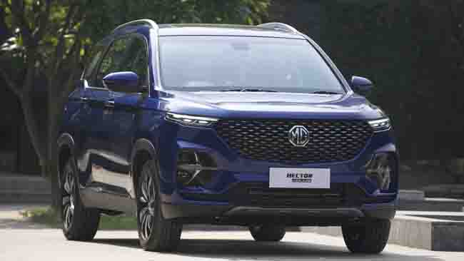 HECTOR PLUS India’s first 6-seater Internet SUV with Panoramic Sunroof launched at INR 13.48 Lakhs
