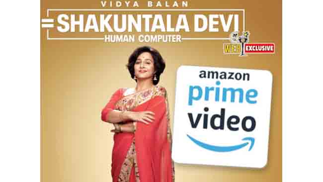 ALL SET TO MEET SHAKUNTALA DEVI’S BEST FRIEND, MATHS? AMAZON PRIME VIDEO TO TO DROP THE TRAILER ON 15TH JULY