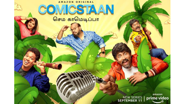 enjoy-a-double-dose-of-laughter-with-the-first-tamil-amazon-original-series-comicstaan-semma-comedy-paand-on-amazon-prime-video