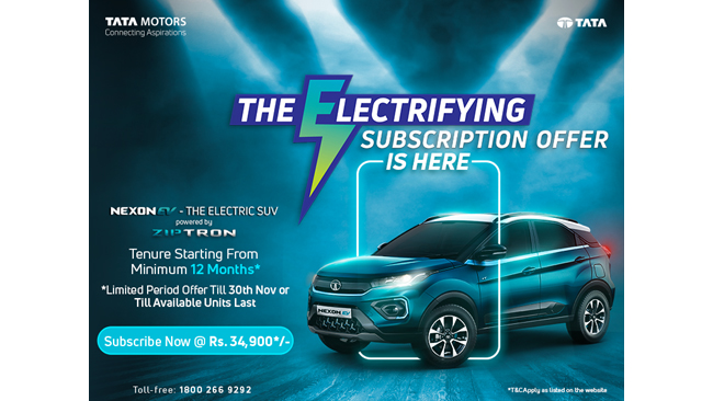 tata-motors-rolls-out-a-new-limited-period-subscription-offer-on-nexon-ev
