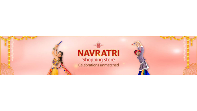 Bring in the festive season with Amazon.in’s ‘Navratri Shopping Store’