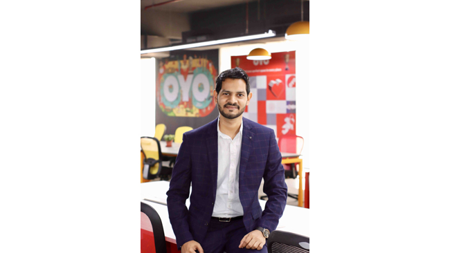 young-talent-from-bhilwara-harshit-vyas-elevated-to-chief-operating-officer-franchise-business-at-oyo-hotels-homes