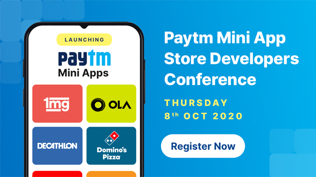 paytm-announces-mini-apps-developers-conference-on-thursday-october-8