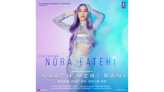 Naach Meri Rani’s Poster shows Guru Randhawa and Nora Fatehi in a unique avatar