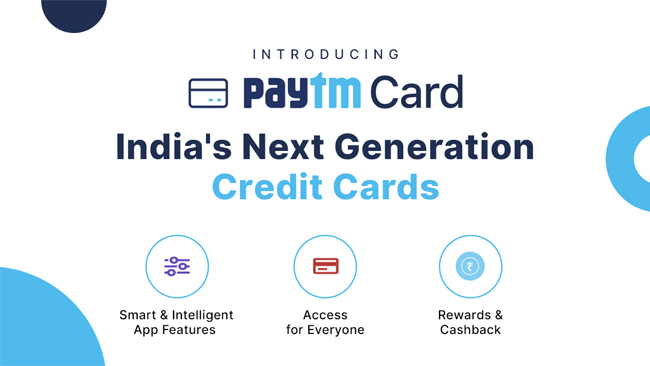 Paytm announces India’s next-generation credit cards to democratise its access