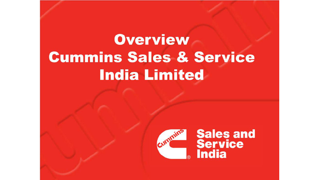 Cummins India Limited Results for the quarter and six months ended September 30, 2020