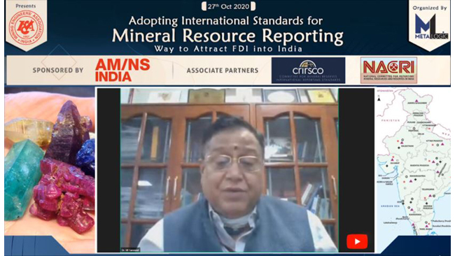 Need for a Change in Mineral Reporting Standards: Dr. VK Saraswat, NITI Aayog