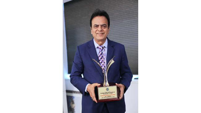 AESL Chairman and Managing Director,  Mr.J. C. Chaudhry conferred with the prestigious “Distinguished Entrepreneurship Award 2020” by the  PHD Chamber of Commerce