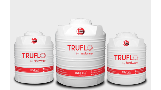 TRUFLO BY HINDWARE LAUNCHES HIGH-QUALITY OVERHEAD WATER TANKS
