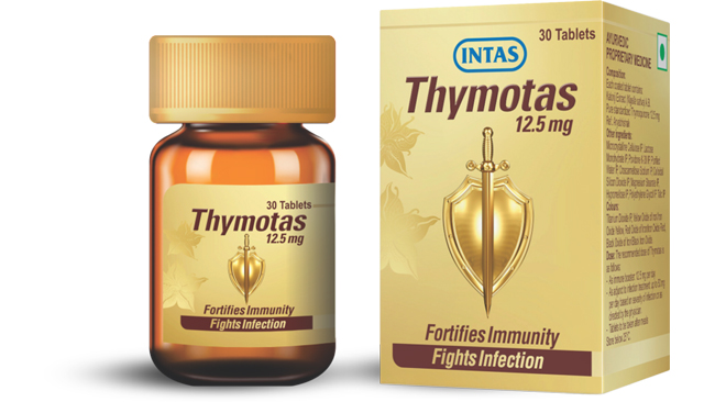 INTAS launches THYMOTAS - a patented powerful immuno-booster add-on to standard COVID-19 treatment