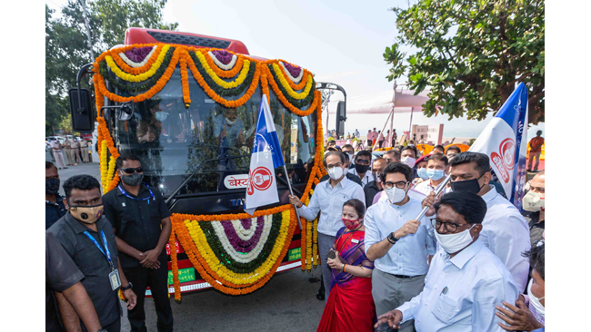 Tata Motors delivers state-of-the-art e-buses to BEST; helps environmentally-friendly mass mobility solution