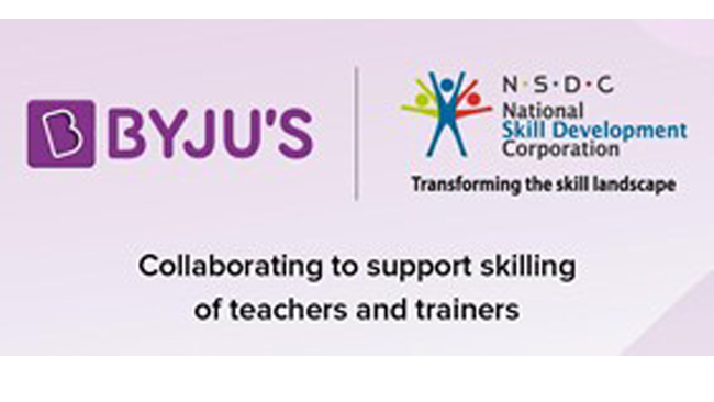 NSDC partners with BYJU’s to support skilling of teachers and trainers