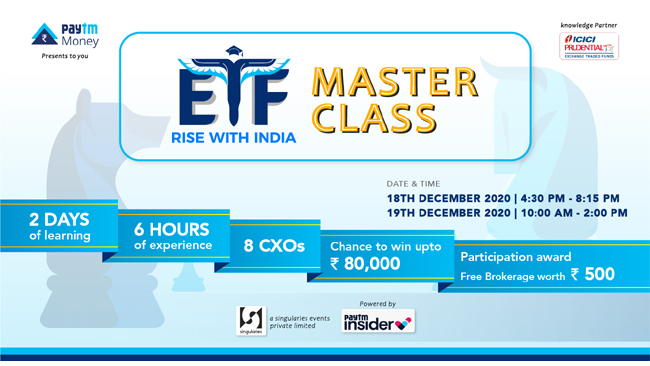 Paytm Money to host India’s first-ever retail investor focused ETF MasterClass
