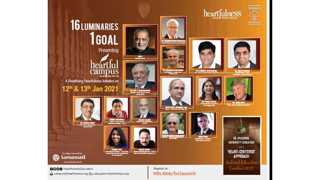 Heartfulness Institute to host the National Education Conclave 2021