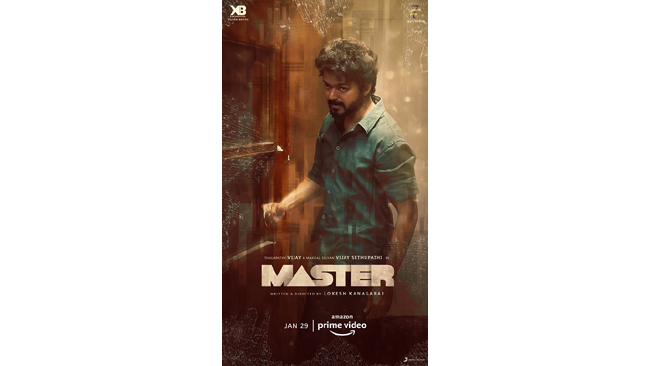 AMAZON PRIME VIDEO ANNOUNCES THE DIGITAL PREMIERE OF TAMIL ACTION THRILLER MASTER- FOR THE 29th OF JANUARY