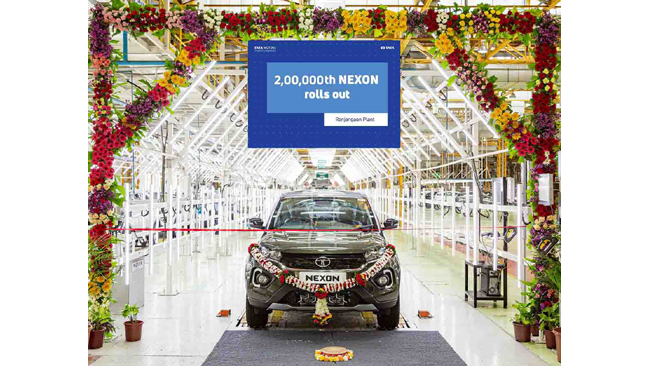 Tata Motors rolls out the 2,00,000th Nexon
