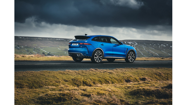 BOOKINGS OPENED FOR NEW JAGUAR F-PACE SVR: FASTER, MORE LUXURIOUS AND MORE REFINED THAN EVER