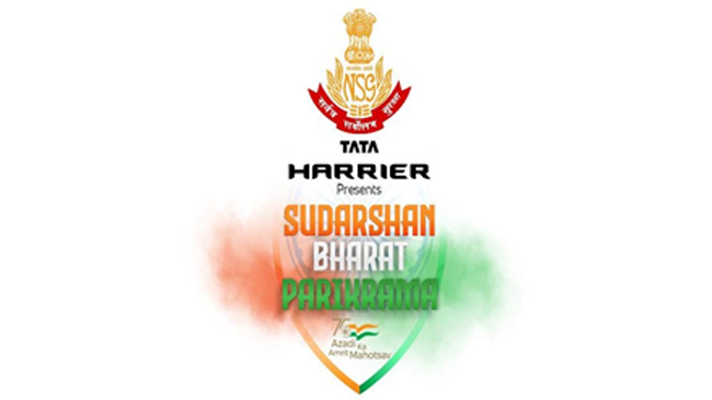 TATA HARRIER DRIVES THE HISTORIC SUDARSHAN BHARAT PARIKRAMA RALLY TO JAIPUR TODAY