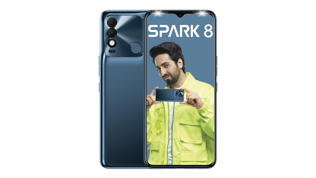 TECNO strengthens its SPARK 8 portfolio; unveils the all-new SPARK 8 with 16MP AI camera and 3+32GB storage at an aggressive price of INR 9299