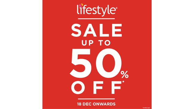Lifestyle announces the biggest sale of the season – Get up to 50% off across leading fashion brands