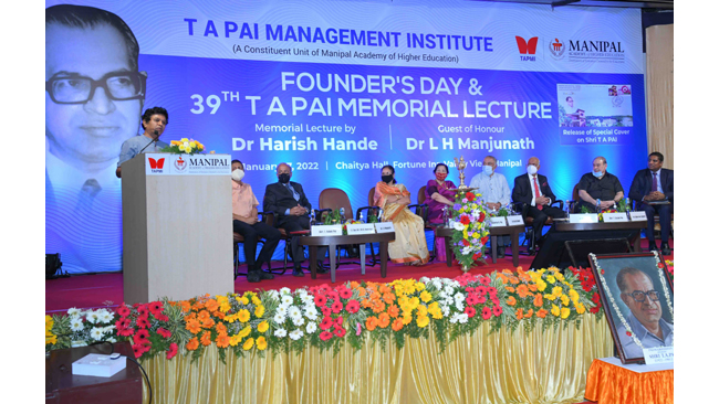39th-t-a-pai-memorial-lecture-on-founder-s-day-conducted-by-tapmi-mahe