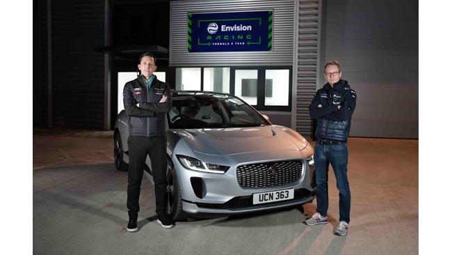 JAGUAR TO SUPPLY POWERTRAIN TECHNOLOGY TO ENVISION RACING FOR GENERATION 3 OF FORMULA E