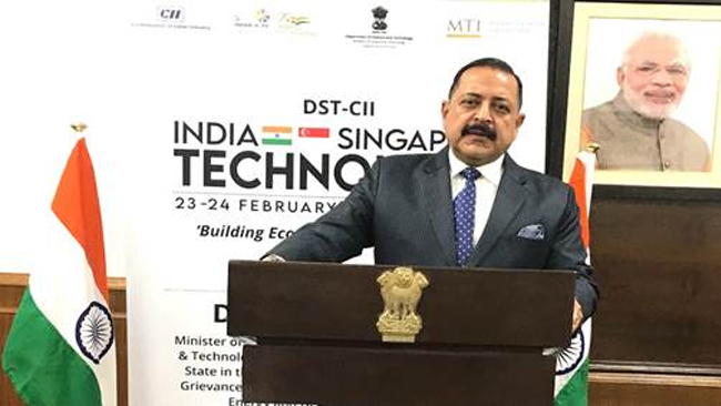 Union Ministers Dr. Jitendra Singh says, India is now an attractive hub for foreign investments in the manufacturing sector