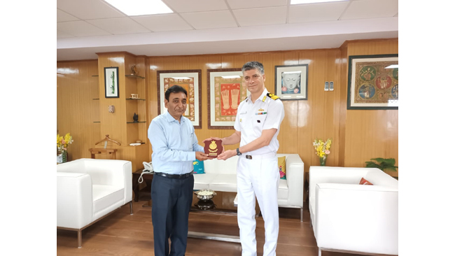 INS Shivaji recognised as the Centre of Excellence in the field of Marine Engineering by MSDE