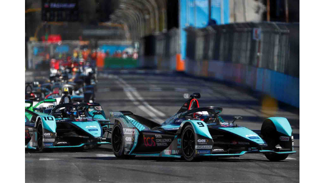 Mitch Evans makes history for Jaguar TCS Racing as the first driver to win both races in a double-header weekend in Rome