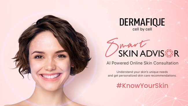 Dermafique harnesses the power of Artificial Intelligence for a personalized skin analysis tool