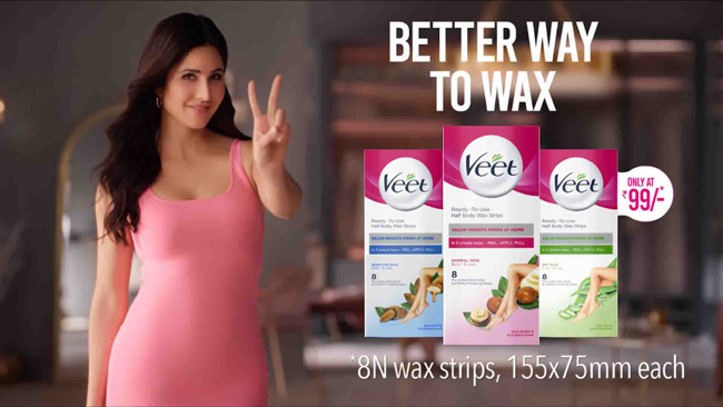 Veet Launches ‘The Better Way to Wax’ campaign with Katrina Kaif