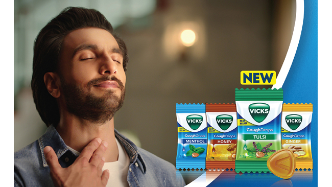 Vicks Launches Tulsi Cough Drops to alleviate sore throat, the traditional way