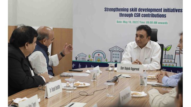 Apparel Made-ups, Home Furnishing Sector Skill Council donates 51 lakhs CSR fund to National Skill Development Fund  (NSDF) for skill development and capacity building