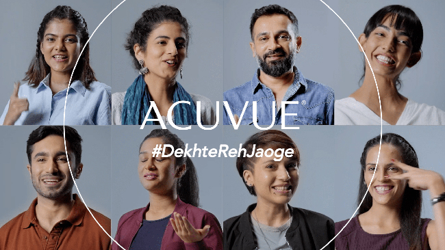 Johnson & Johnson Vision’s new campaign film #DekhteRehJaoge inspires India’s youth to follow their passion