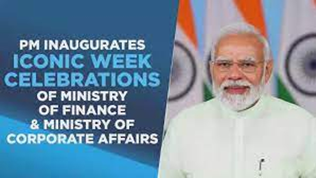 PM inaugurates iconic week celebrations of Ministry of Finance and Ministry of Corporate affairs