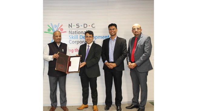 National Skill Development Corporation partners Avanse Financial Services to enable financial solutions for skill development for the youth