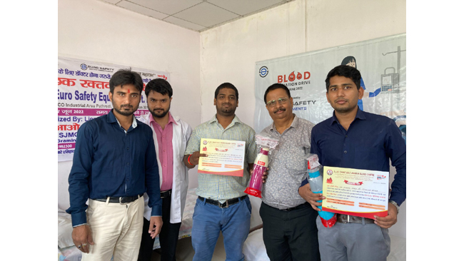 Euro Safety Equipments Organised Blood Donation Drive at its Bhiwadi Factory