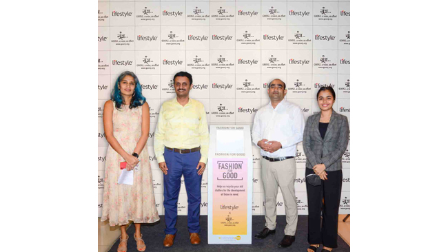 Lifestyle partners with Goonj to drive ‘sustainability’ with fashion
