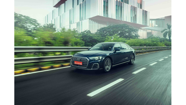 A world of its own inside: Audi launches the new Audi A8 L in India