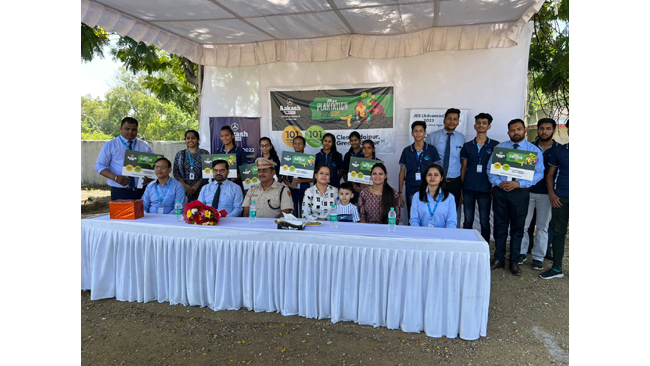 आकाश BYJU'S उदयपुर ने अपने परिणामों का जश्न मनाने के लिए वृक्षारोपण अभियान आयोजित किया