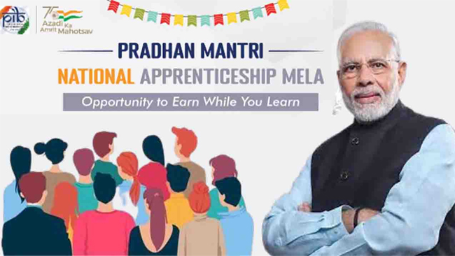 The Pradhan Mantri National Apprenticeship Mela to be conducted in 280 locations across India
