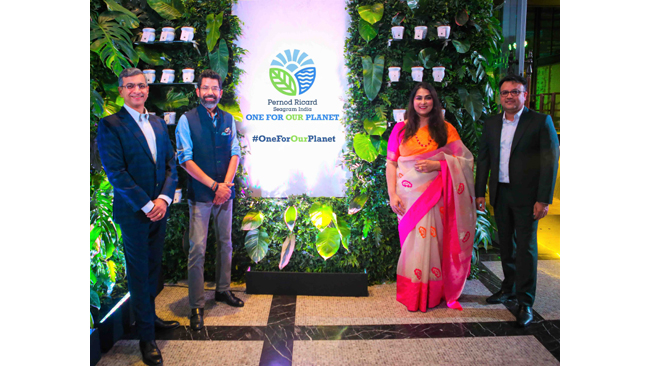 Pernod Ricard India leads an industry-first initiative – #OneForOurPlanet to reduce environmental impact across its value chain